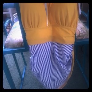 C+D+M one piece swim suit, new with tags